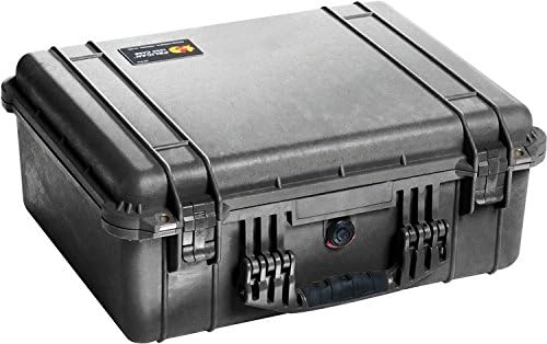 Pelican 1550 Case with Foam for Camera (Black)