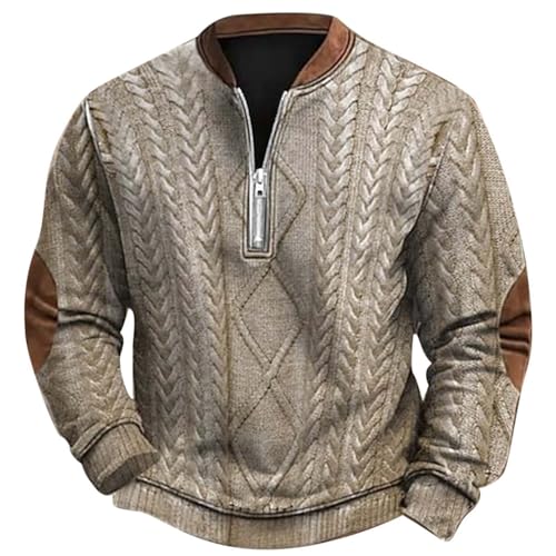 Pull tricoté décontracté col rond WWricotta pour homme style décontracté de saison