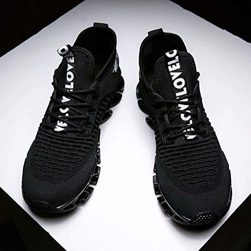 Image of Vooncosir Mens Running Shoes Breathable Walking Blade Non Slip Athletic Tennis Shoes Lightweight Fashion Sneakers