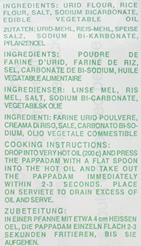 Ngr Pappadam, Linsenmehlfladen, 100g (1 x 100 g Packung)