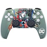 Skinit Decal Gaming Skin Compatible with PS5 Controller - Officially Licensed DC Comics Harley Quinn Little Black Book Cover#47 New 52 Art by Jim Lee Design