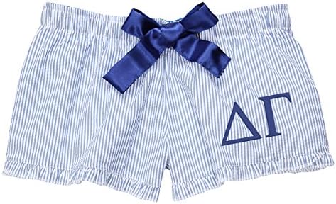 Delta Gamma Seersucker Boxer Shorts