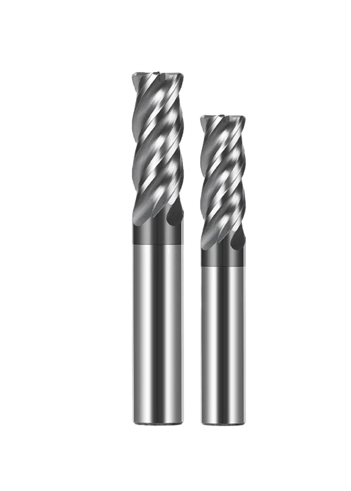 Fresa de carburo HRC70 A39, 1 Uds., for aleación Titan, 4 flautas, revestimiento plano, molino extremo acero tungsteno, 50-150mm(10x30x10x75)