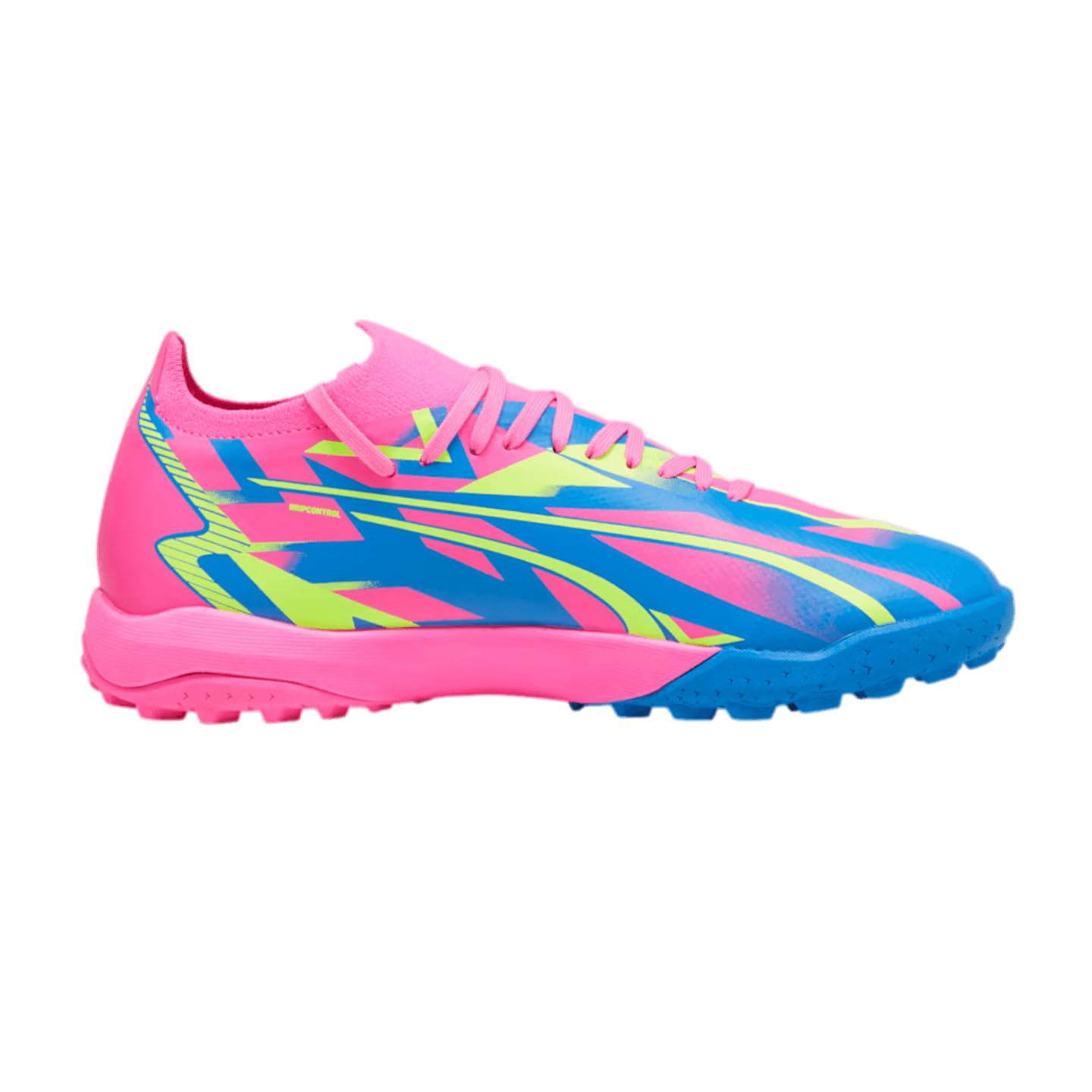 PUMA Ultra Match Turf Training Ultra Blue/Yellow Alert/Luminous Pink