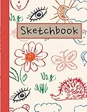 Sketch Book for Drawing: Large 8.5 x 11 inch Paper Journal/ Notebook | 100 Page Sketchpad for Kids Journaling, Scribbling, Writing, Crayon Coloring, Sketching or Doodling | Great Gift for Children