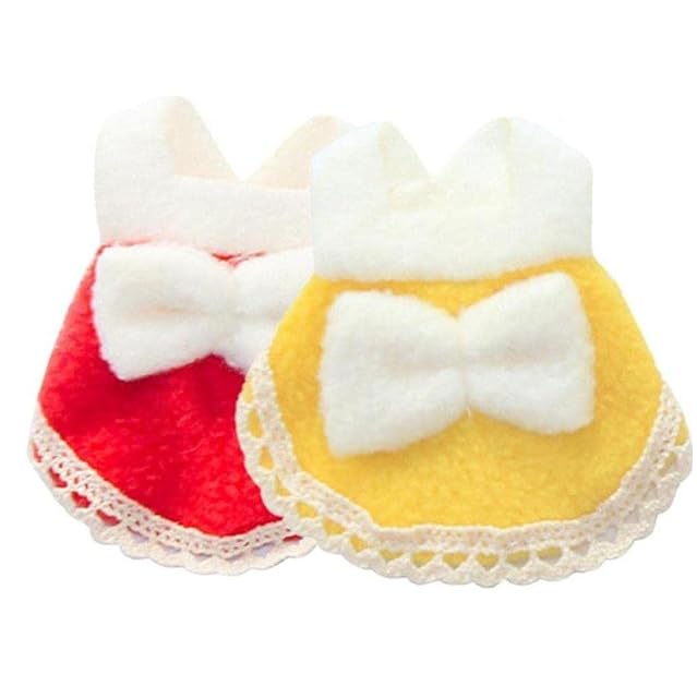 PiniceCore Mascotas Pequeñas Ropa De Invierno Mini Falda para Hamster Guinea Pig Chinchilla Conejo