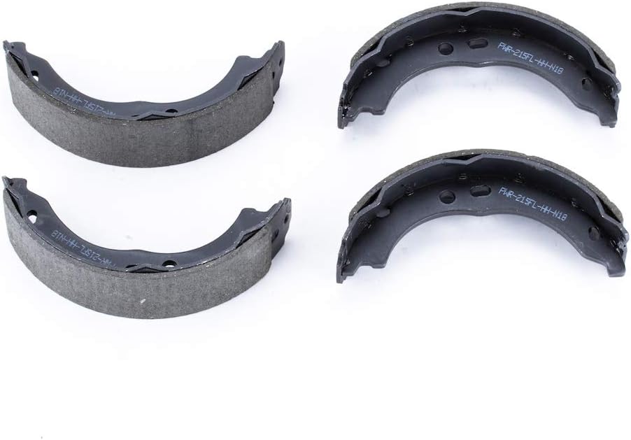 PowerStop Rear Parking Brake Shoes For Ram ProMaster 1500 2014-21 |ProMaster 2500 2014-21 |ProMaster 3500 2014-21 - Brake Shoe Replacement, B1067
