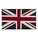 Abbott Coir Fibre Doormat, Union Jack Flag, Natural Material, 18x30 inches L