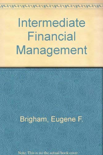 Intermediate Financial Management 0030754828 Book Cover