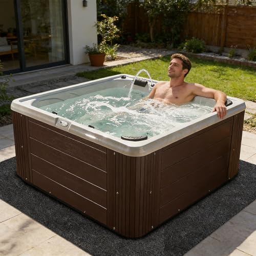 Tapete para piscina que absorbe salpicaduras con fondo reforzado y alta retención de agua 3
