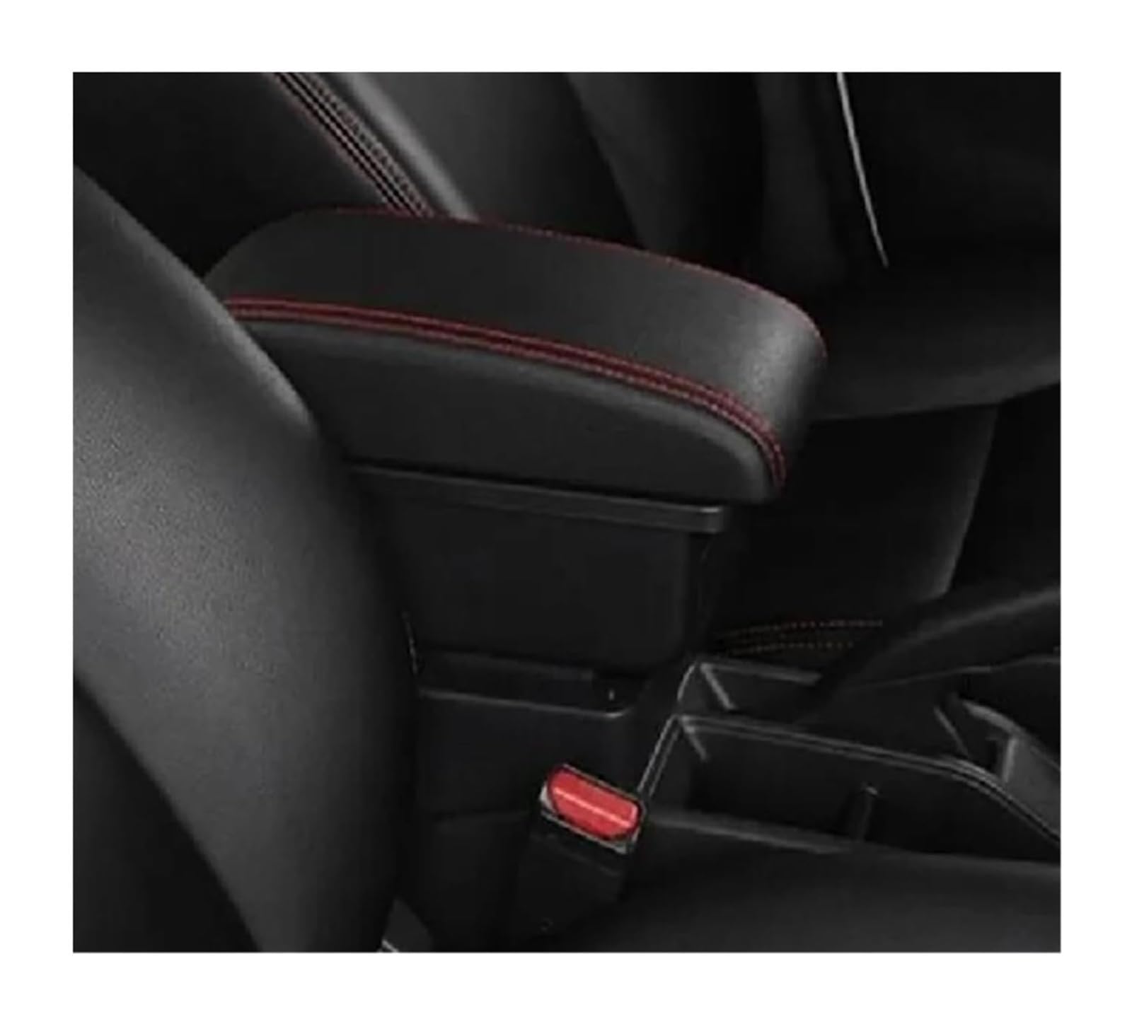 Hckclmbmzw A3 No Usb For Peugeot 1007 Car Armrest Box Central Console Storage Retrofit Interior Accessories Car Armrest Center Console(A3 No Usb)