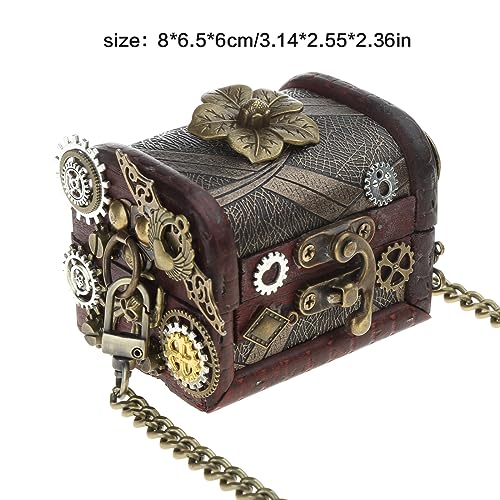 Shoulder Bag Retro Gears Crossbody Bag for Phone Bag Vintage Punk Jewelry3