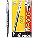 Pilot, Precise P-500 Gel Ink Rolling Ball Stick Pens, Extra Fine Point 0.5 mm, Black, Pack of 12
