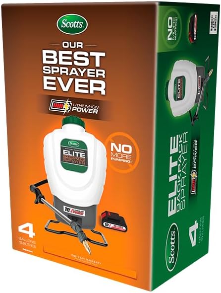 Scotts Elite Backpack Sprayer Packaging