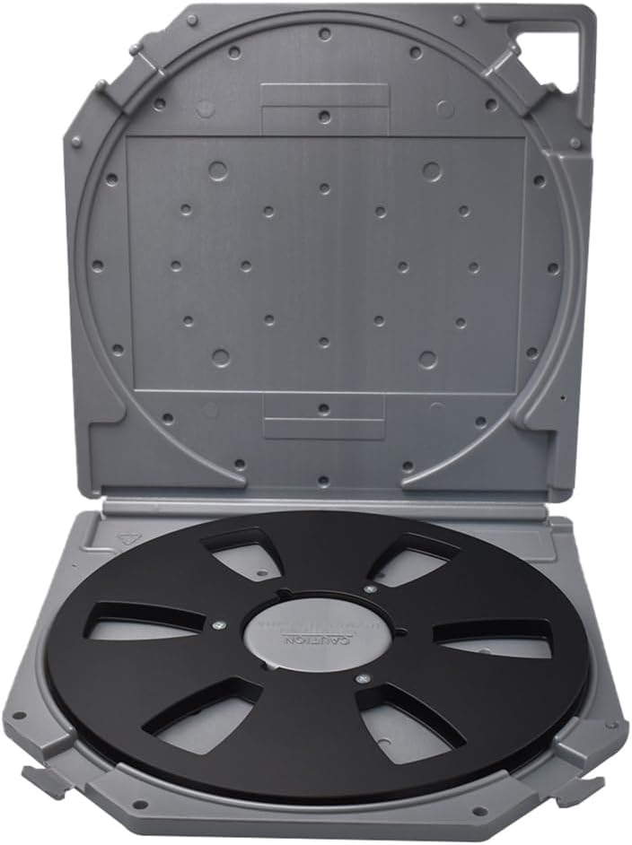 10inch Tape Reel Case Box Protects Auditory Tapes from Dusts Shocks and Splashes