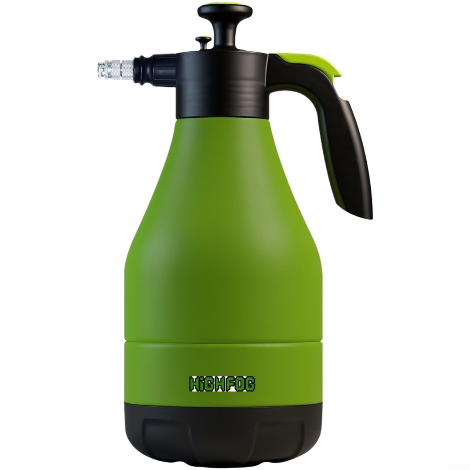 Vaporisateur à pression de 4 L pour lavage de voiture, pour pulvérisateur à jet de brume double mode avec poignée ergonomique, vert (4 L)