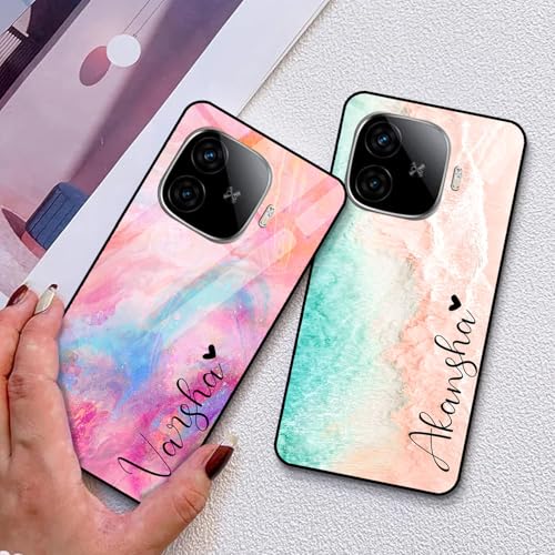 Image of COLORflow Back Cover Compatible with iQOO Neo 10R 5G | Marble Colors Customized | Shockproof TPU Bumper with Camera Protection Back Cover Compatible with iQOO Neo 10R 5G