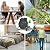 AgiiMan Greenhouse Heater with Adjustable Thermostat,1500W patio heater, 3S Fast Heating, Overheat Protection, Outdoor space heaters for patio electric, Grow Tent, Greenhouse Fan, Flower House, Garage