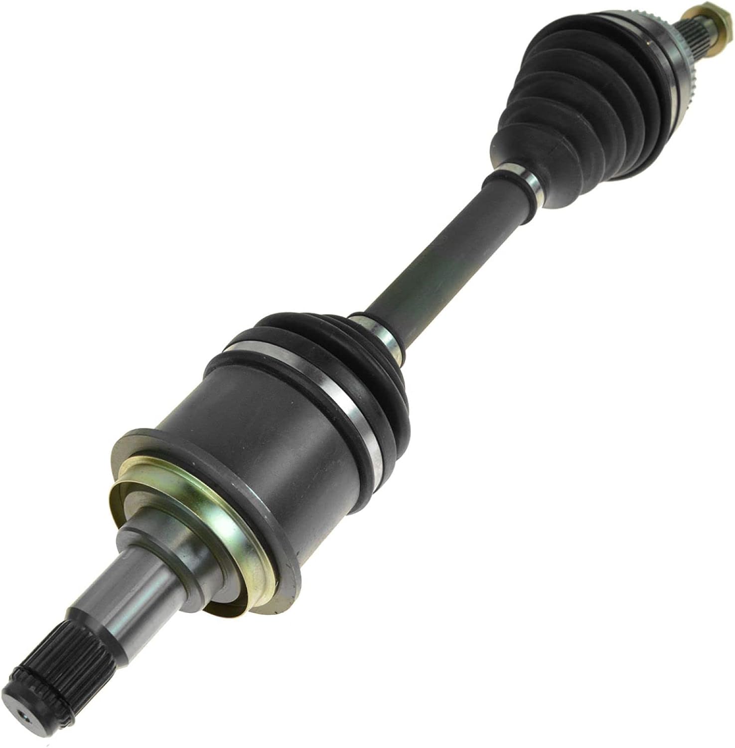 trq front driver side cv axle assembly compatible with 12-17 toyota camry v6 3.5l 04-06 camry v6 3.0l 04-06 camry v6 3.3l 06-07 highlander sport v6 3.3l fwd 06-07 highlander limited v6 3.3l fwd csa82205