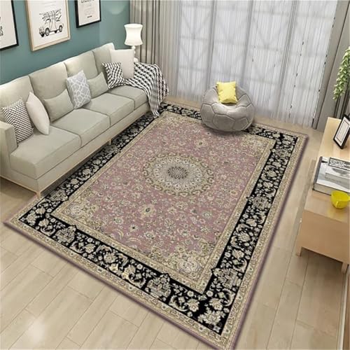 RUGMRZ Teppich Pastell Balkon Outdoor Teppich Moderner Stil Deko Esszimmer 90X150CM