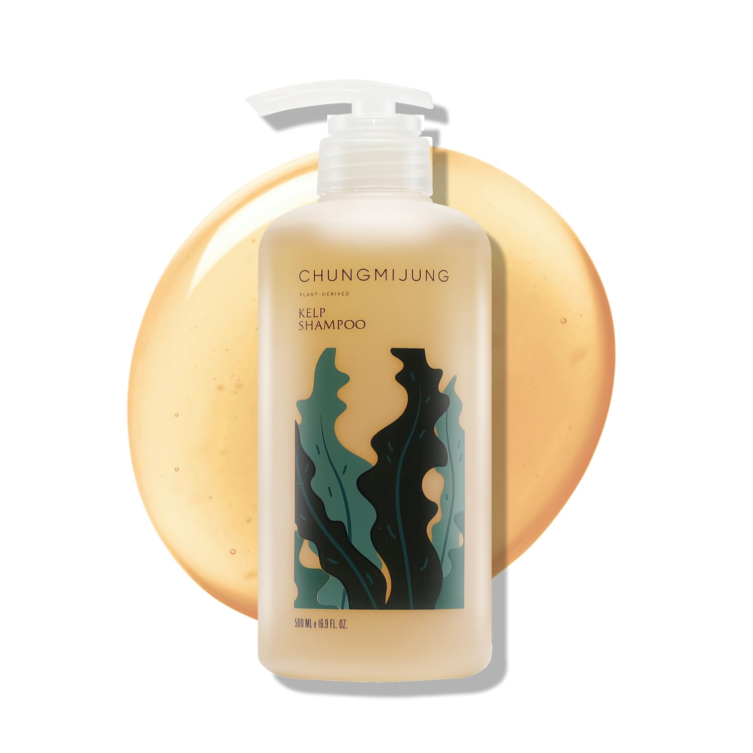 Kelp Shampoo, Scalp Care, Gentle Cleansing, Laminaria Japonica Extract(Kelp), Centella Asiatica Extract, Sensitive Scalp and hair, Korean Shampoo, 16.9 fl.oz. / 500ml
