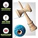 Sweets Kendamas Radar Boost Kendama - Sticky Paint, Improves Hand Eye Coordination, Reflexes, Perfect for Beginners, Extra String Accessory Gift Bundle (Blue)