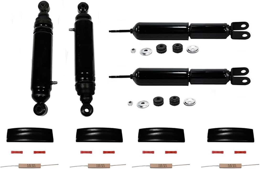 Front and Rear Active to Passive Conversion Kit 1PC Replaces 12476113, 12476445 Compatible with Cadillac Escalade 2002-2006 Compatible with Cadillac Escalade ESV 2003-2006
