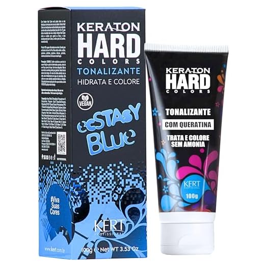Keraton Tonalizante Hard Colors 100G Ecstasy Blue