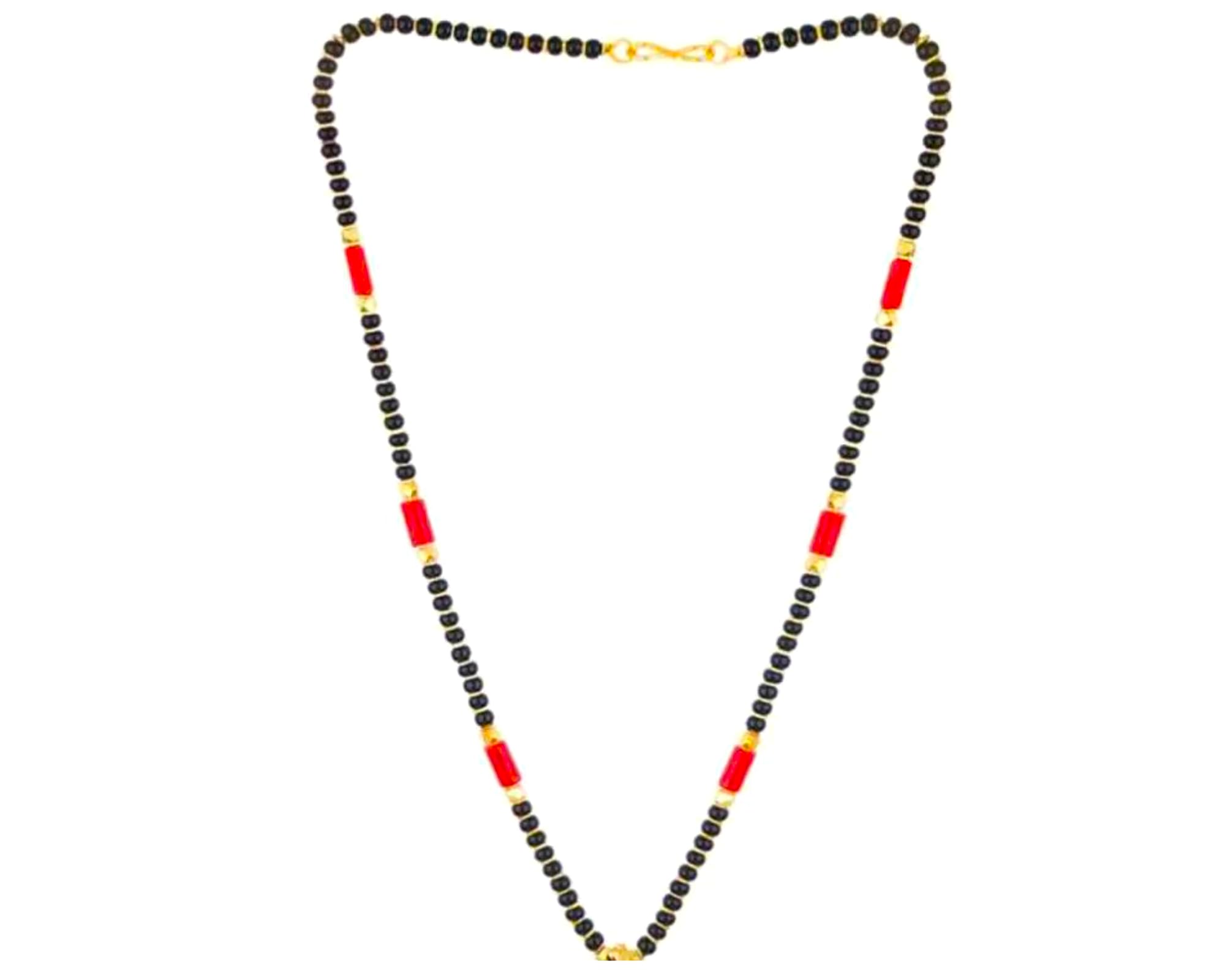 24 inches Black Mangalsutra chain without Pendant for Women-image-7