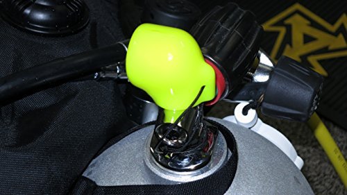 DiveCatalog PVC Tank Valve Protector for Scuba Diving Tanks - Yellow - Scuba Essentials