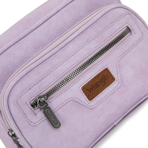 Image of Wrangler Crossbody Bag for Women Multi Pocket Crossover Bag Shoulder Pursea with Adjustable Strap