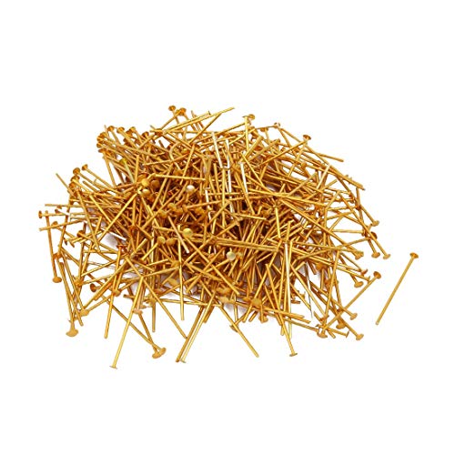 New Lon0167 500Pcs 3cm Featured Length Aluminum Chandelier reliable efficacy Connector Hook Golden Tone for Crystal Light(id:cce 1f e6 a0c)