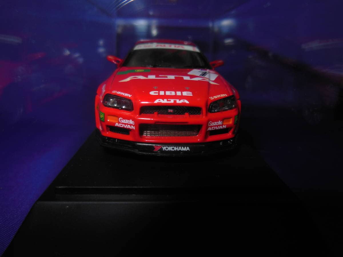Amazon | 1/43 希少 スーパー耐久仕様 R34 GT-R ALTIA N1 EBBRO エブロ