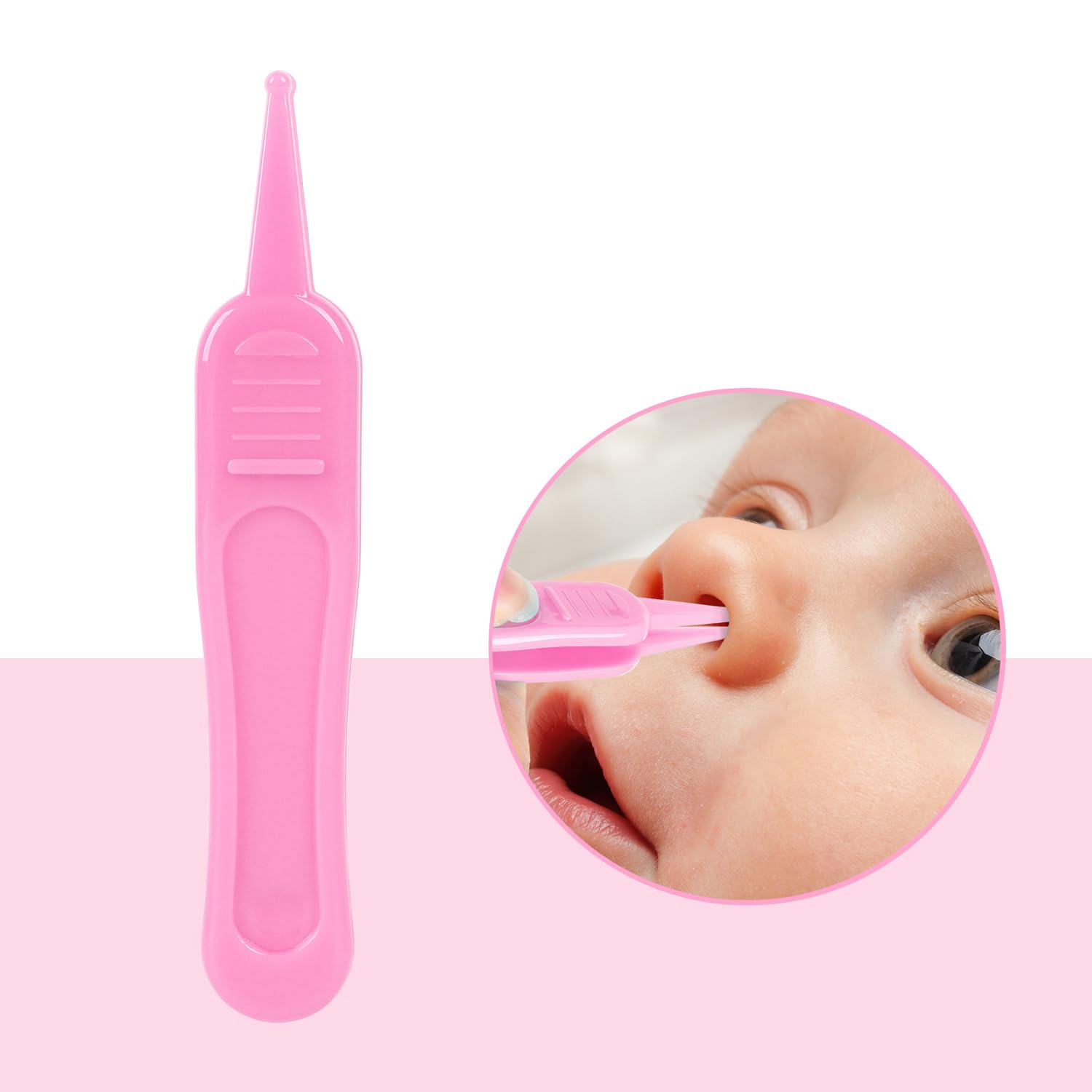 Bébé Soin des Ongles, Set 4-en-1 ROSE, Coupe-Ongles, Ciseaux à Ongles, Lime à Ongles, Pincettes | Toilettage Nouveau-né, Bébé et Enfant