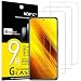 Produktbild NEW'C 3 Stück, Panzer Schutz Glas für Xiaomi Poco X3 / Poco X3 Pro/Poco X3 NFC, Frei von Kratzern, 9H Härte, HD Displayschutzfolie, 0.33mm Ultra-klar, Ultrabeständig