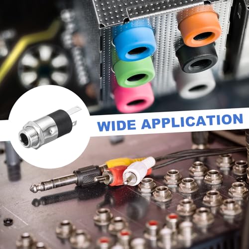 MECCANIXITY 5 Pzs 3.5mm 3 Pines TRS Stereo Audio Socket miniatura 5