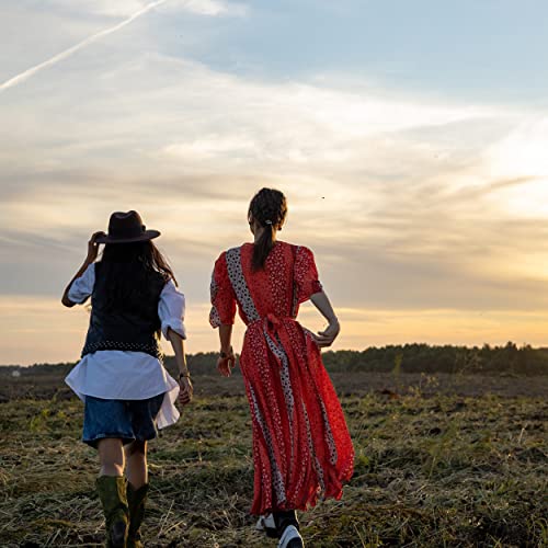 Pack 2 sombreros western estilo vaquero para mujer miniatura 3