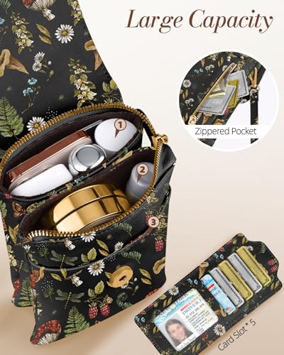 Image of Bistup Small Crossbody Bags for Women Cross Body Purse Handbag Leather Cute Medium Cell Phone Bag Wallet Pouch