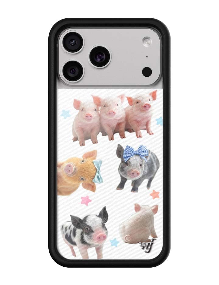 Image of Wildflower Cases - iPhone 17 Pro Max Compatible - Little Piggies