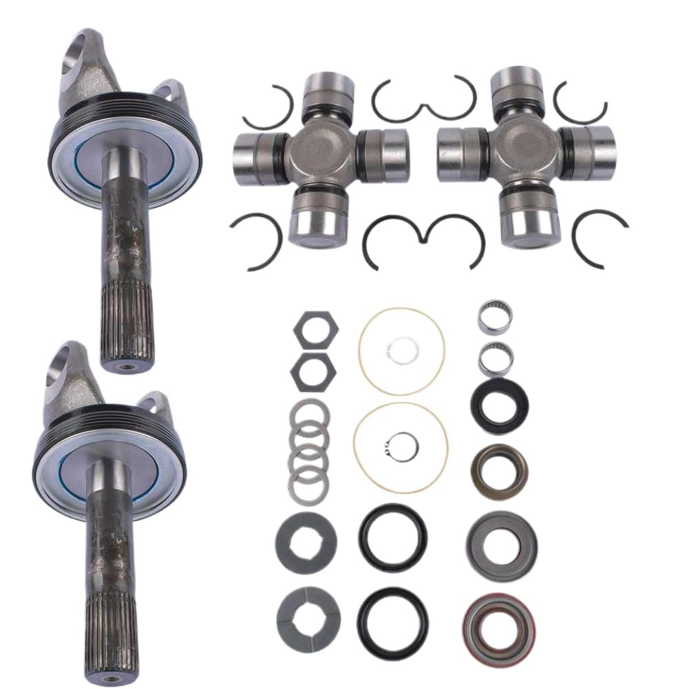 Front Axle Shaft Seal and Bearing Kit 32x AP03 2002692 SPL55-3X Compatible with F 250 Super Duty 1999 2000 2001 2002