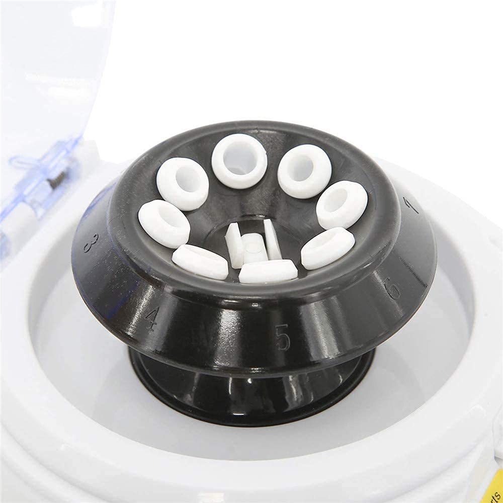 Microcentrífuga de Laboratorio portátil de 4000Rpm, Mini máquina centrífuga de Laboratorio clínico con Temporizador de Tapa y Control de Velocidad