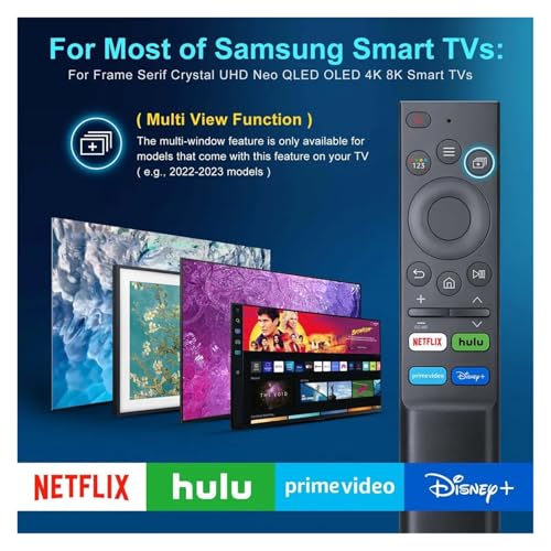 Télécommande universelle pour TV Crystal UHD et OLED - Remplacement complet - 4