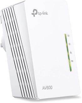 TP-Link TL-WPA4220 2-Port Add-On Powerline Adapter, Range Extender, Broadband/WiFi Extender, WiFi Booster/Hotspot, No Configuration Required, UK Plug