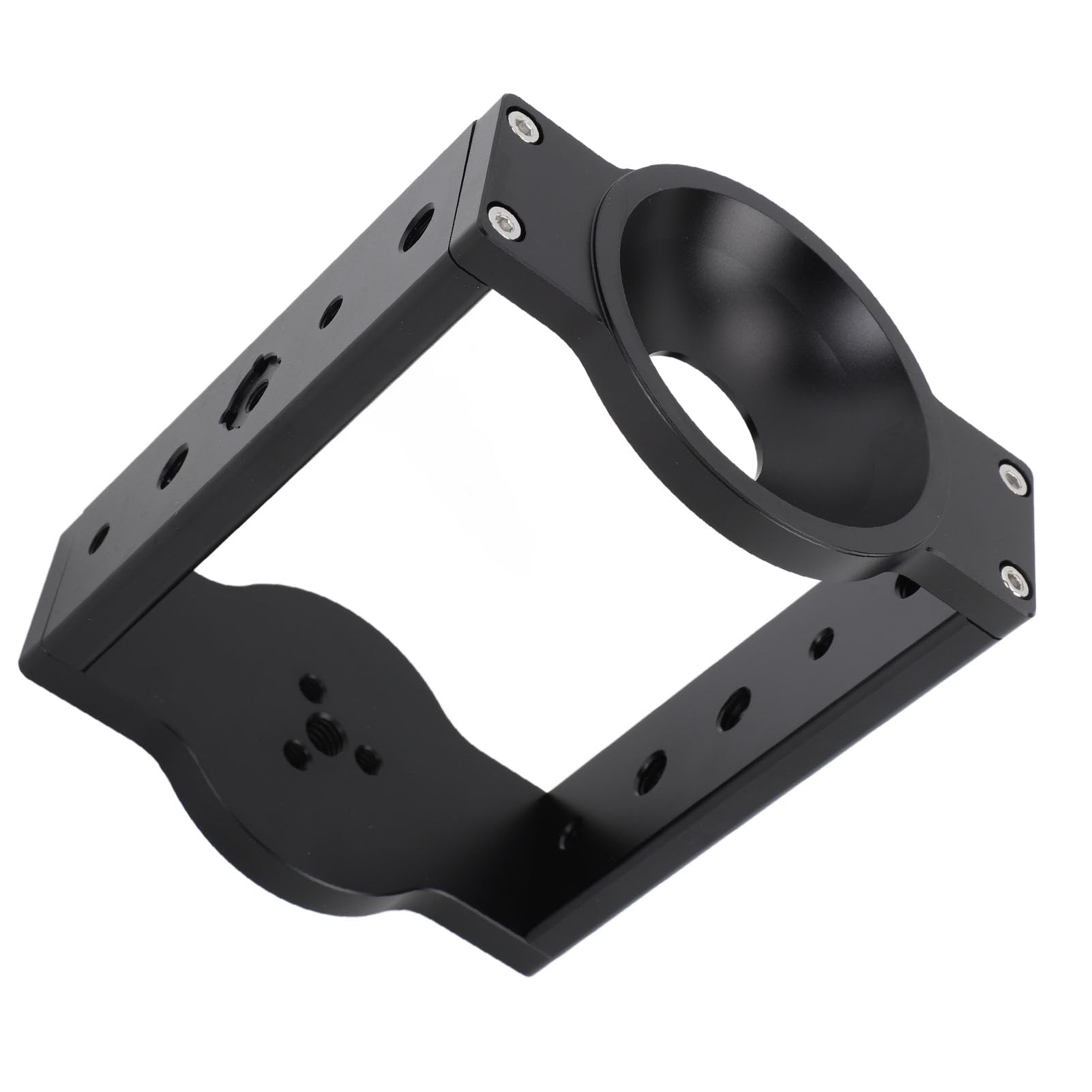 Tbest Głowica Statywu 75mm Aluminiowa Półkula Płaska do Konwertera do Kamery Wideo DSLR Rail Slider Profesjonalny Sprzęt Fotograficzny