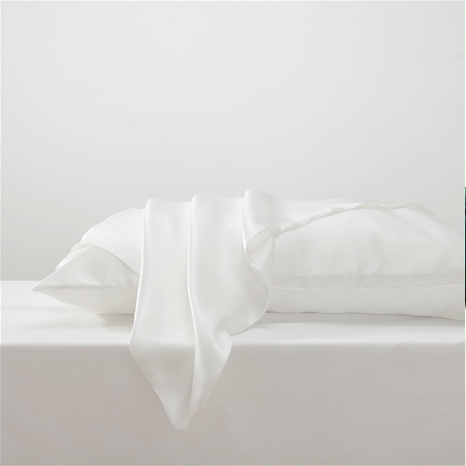 Double Silk Pillowcase 48 * 74CM(White)