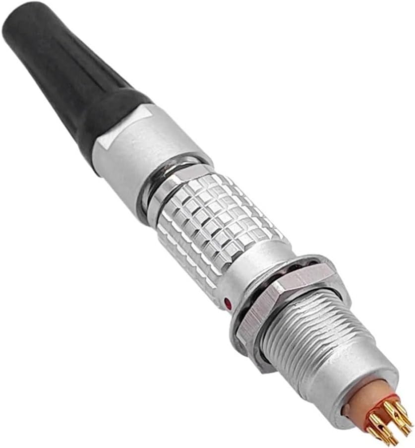 1Set 0B Connector 2 3 4 5 6 7 9 Pin FGG for Sound Device Metal Circular Aviation Cable Connector Egg Socket(2PIN Plug)