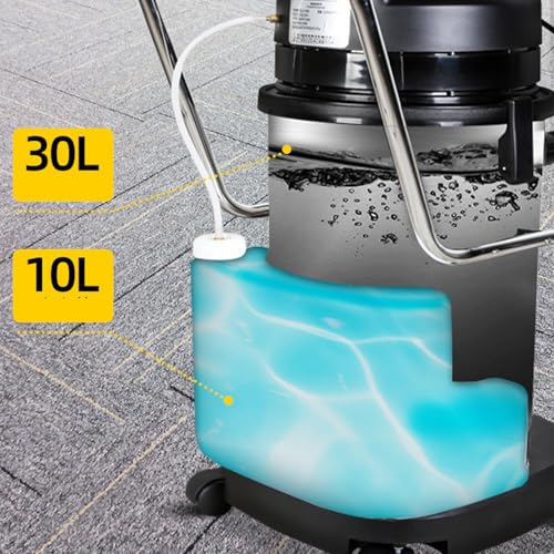 Tiefenreinigungsgerät für Teppiche mit 10,57-Gallonen-Abwassertank, starker Saugkraft (230 mbar), Doppelwassersystem und langem Schlauch für die Dampfreinigung von Sofas in Büros, Hotels und Anderen