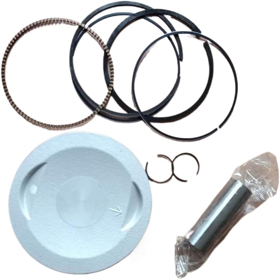 Cylinder Repair Kit with Piston Ring, Wrist Pin, and Gaskets for 500cc ATV UTV Engines Compatible with HISUN 500 550, MASSIMO, and BENNCHE