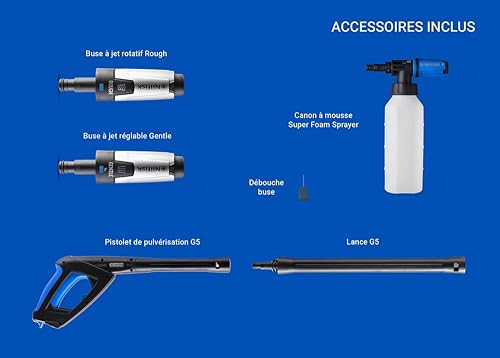 Nilfisk Premium Pressure Washer 200 Bar (EU 2 pin plug) - 7