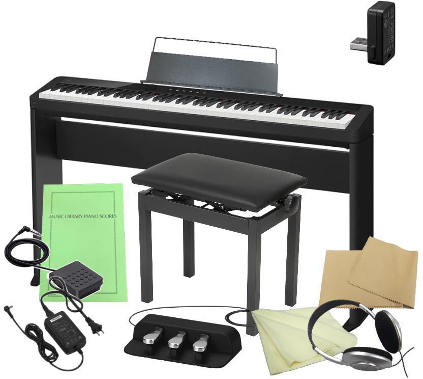 電子ピアノ CASIO Privia PX-S1100 23年製 純正スタンド付 Amazon | 電子ピアノ カシオ PX-S1100 ブラック 純正木製スタンド